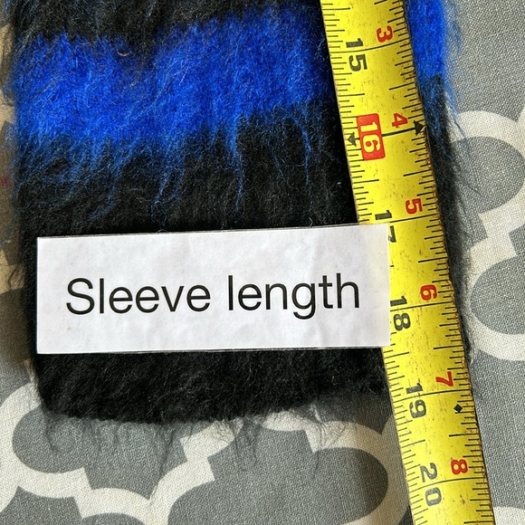 Abound NWT Colorblock Fuzzy Funnel neck Sweater szM - Picture 11 of 12